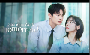 Seo In-guk and Park Ji-hyun in See You at Work Tomorrow K-drama